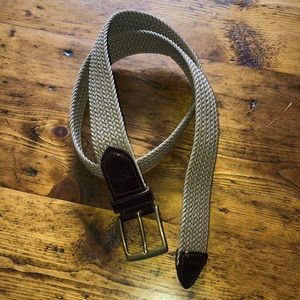 Men’s Dockers braided/herringbone belt🤎
